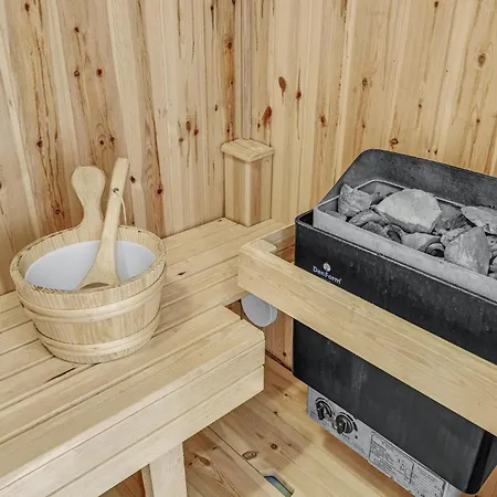 Acogedora Casa En Haderslev Con Sauna Сasa de vacaciones *